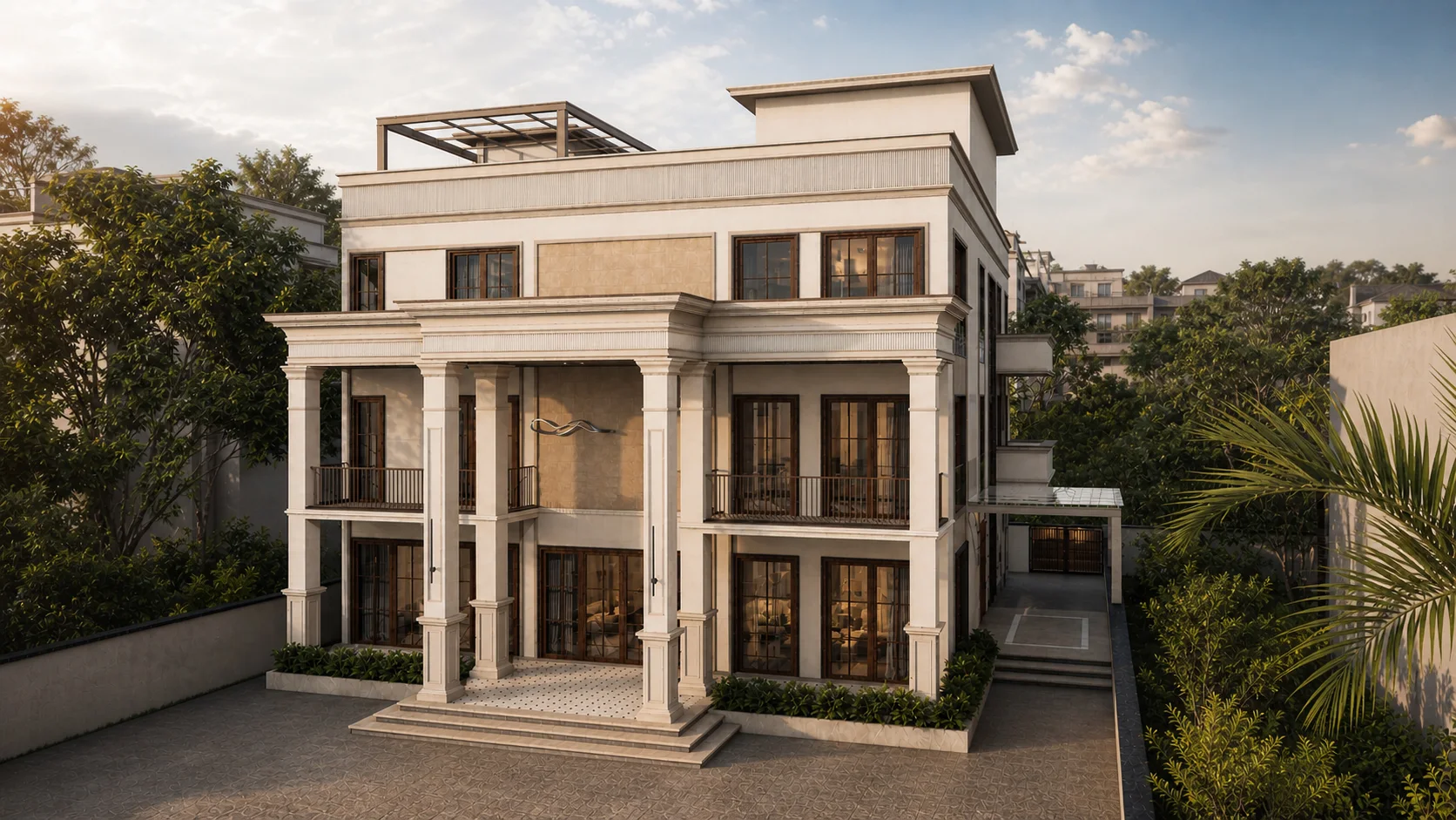 Residence in Chattarpur